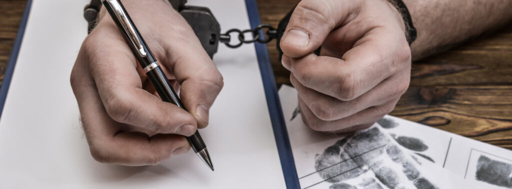 bail sign